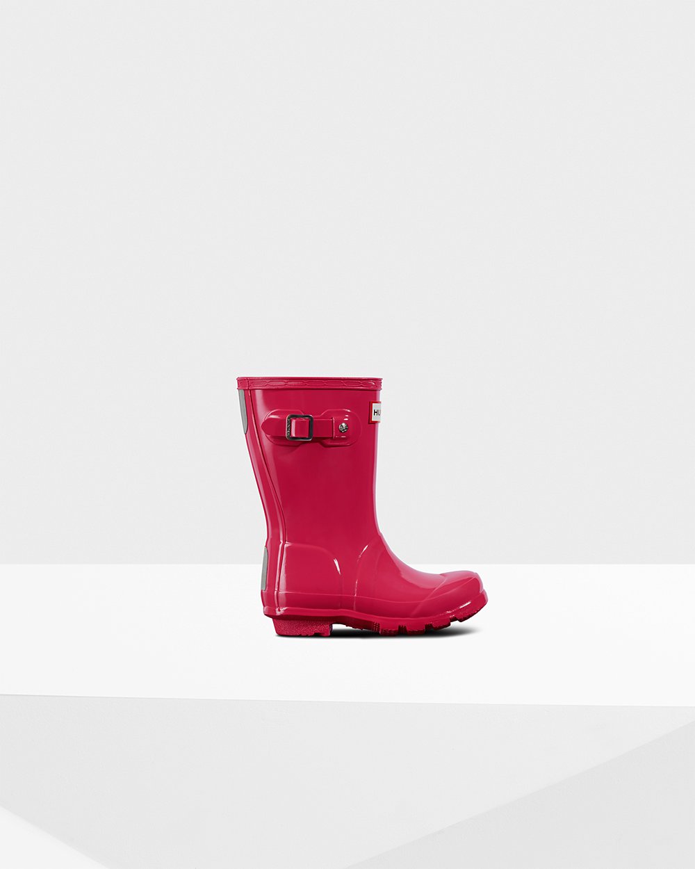 Kids Rain Boots - Hunter Original Little Gloss (95KMAXUFW) - Pink